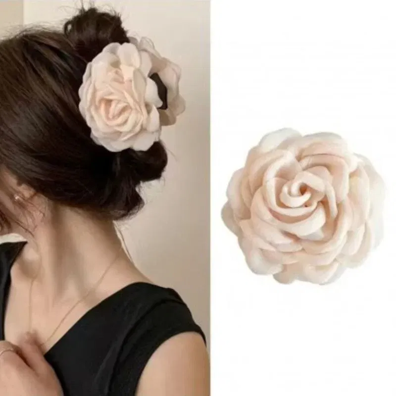 Accesoriu de Par Trandafir Crem [3]