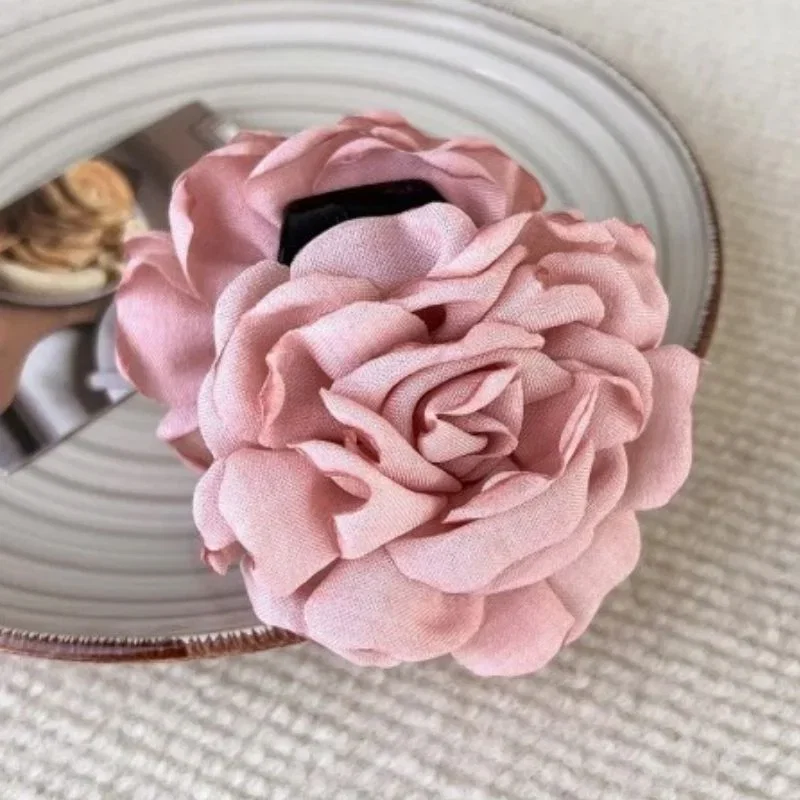 Accesoriu de Par Trandafir Roz [2]