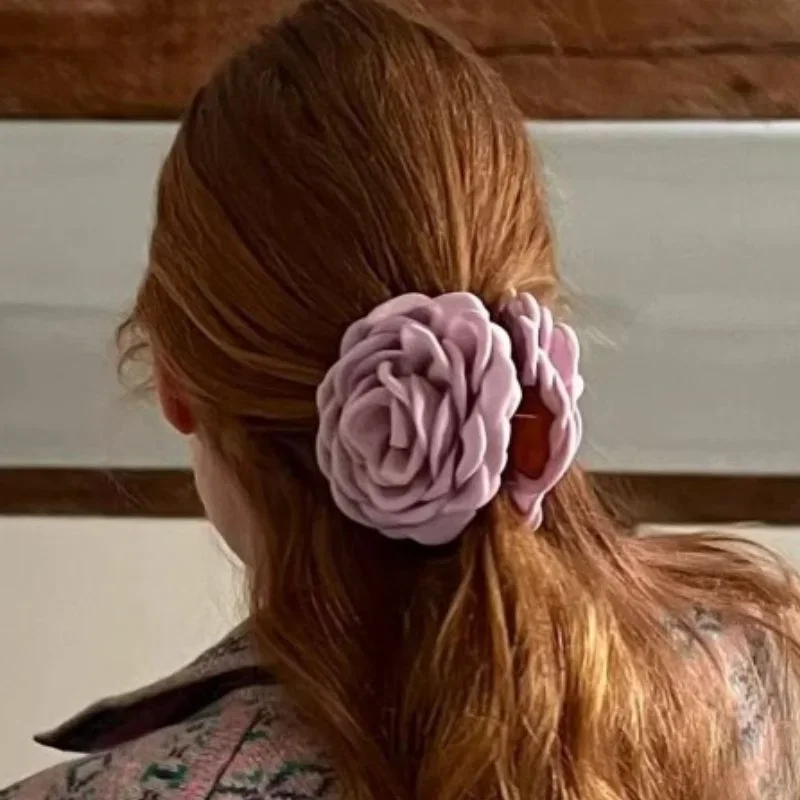 Accesoriu de Par Trandafir Roz [4]