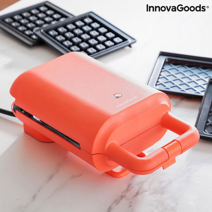 Aparat 2 in 1 Sandwich maker si Wafe, Breakfast kit [4]