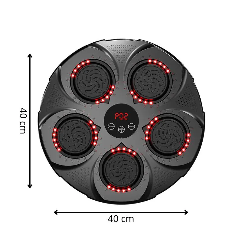 Aparat de box Smart cu muzica si lumina LED [16]