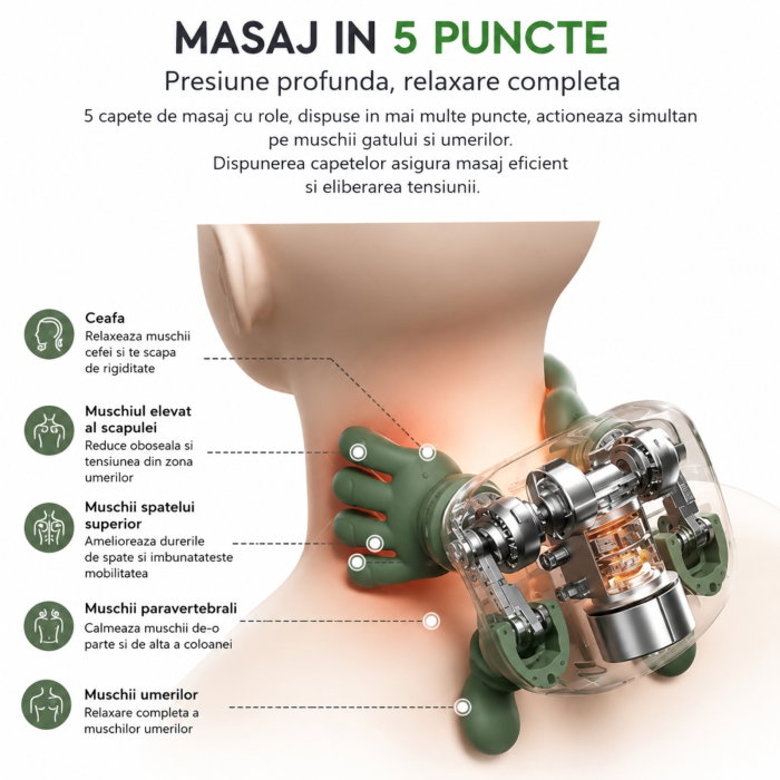Aparat de Masaj pentru Zona Cervicala [10]