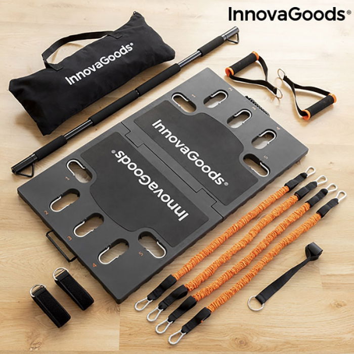 Aparat fitness multifunctional, cu ghid exercitii si geanta voiaj [13]