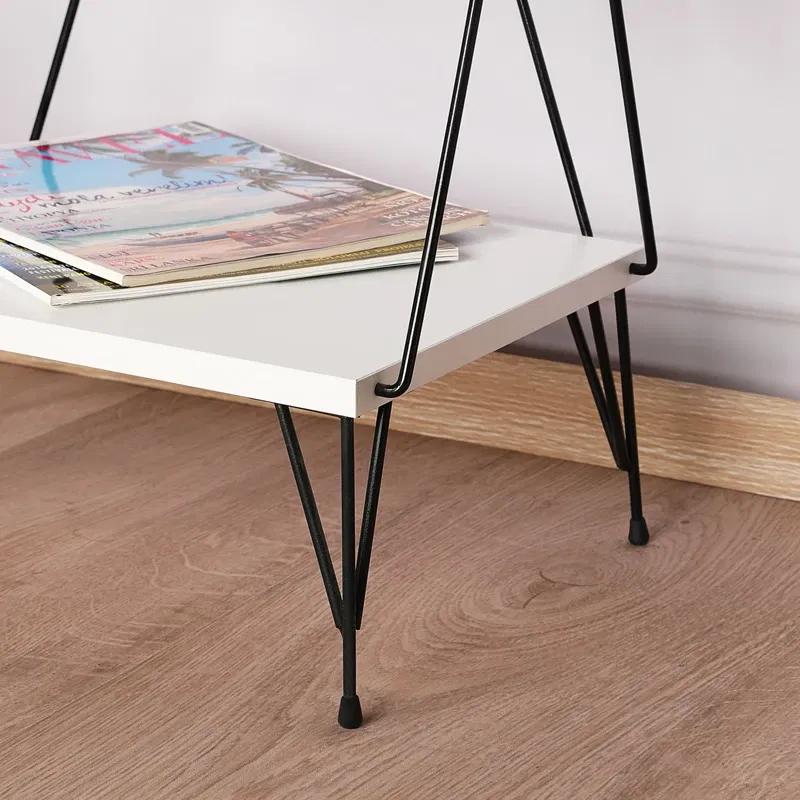 Balaban Biblioteca alba moderna cu rafturi, organizare eficienta [8]