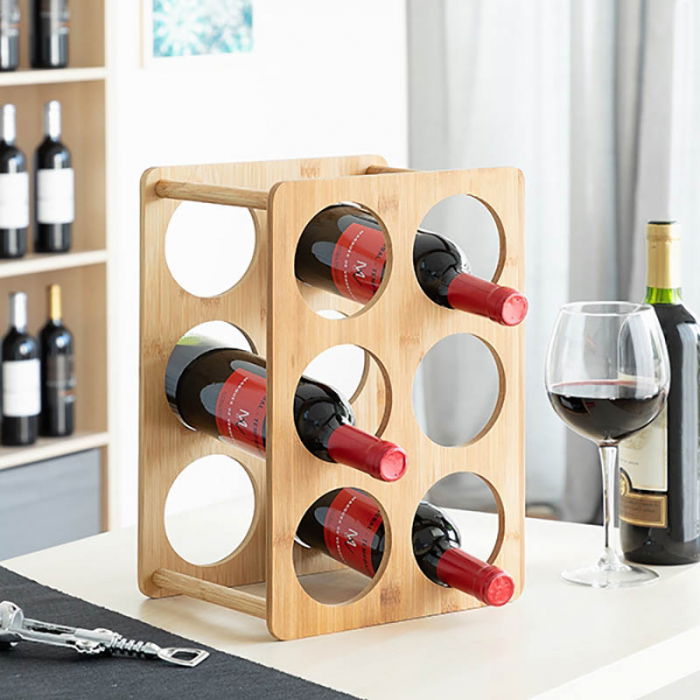 Bamboo Rack pentru 6 sticle de vin [1]
