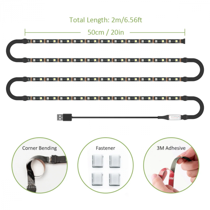 Banda LED Novostella, curcubeul din camera [9]