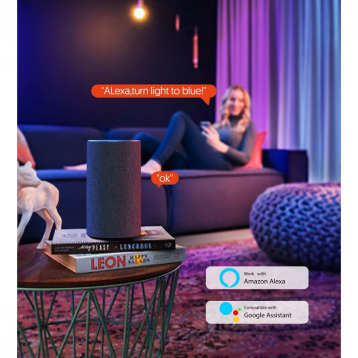 Banda LED Teckin, Picteaza camera in culori [2]