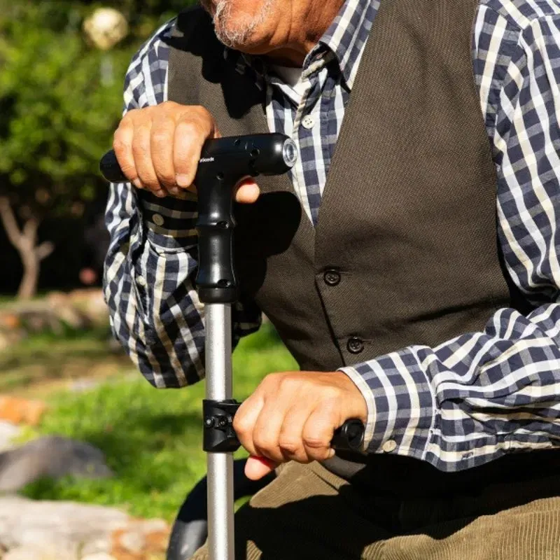 Baston Multifunctional cu LED si Alarma [5]