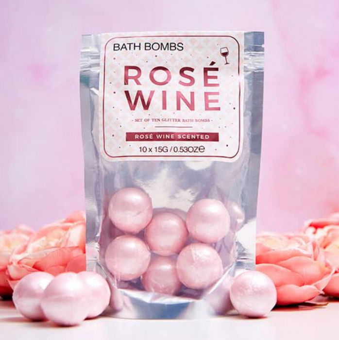 Bath Bombs Rose Wine [1]