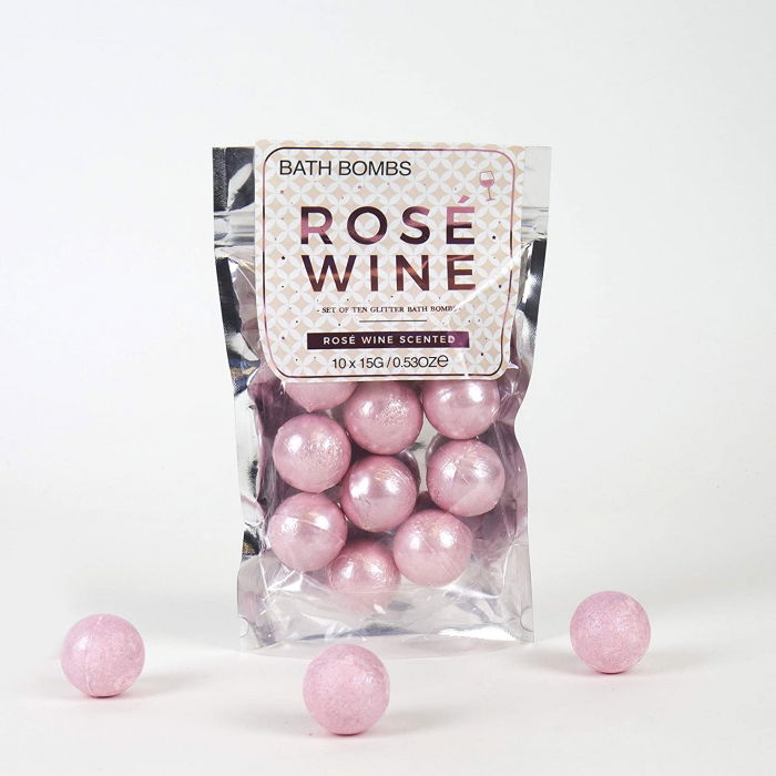 Bath Bombs Rose Wine [2]