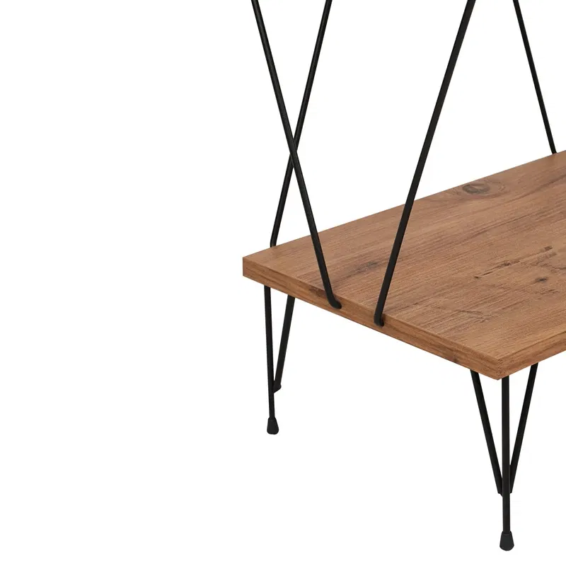 Biblioteca Balaban Pin cu rafturi multiple si design modern [5]