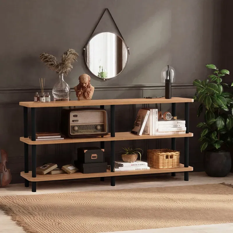 Biblioteca Raca neagra, stejar Atlantic, design modern [1]