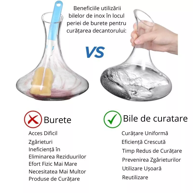 Bile de curatare pentru decantoare [15]