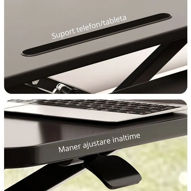 Birou Ergonomic Ajustabil pentru Laptop [8]