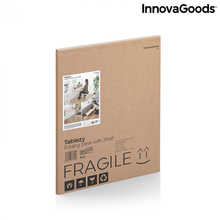 Birou portabil pliabil cu etajera [12]