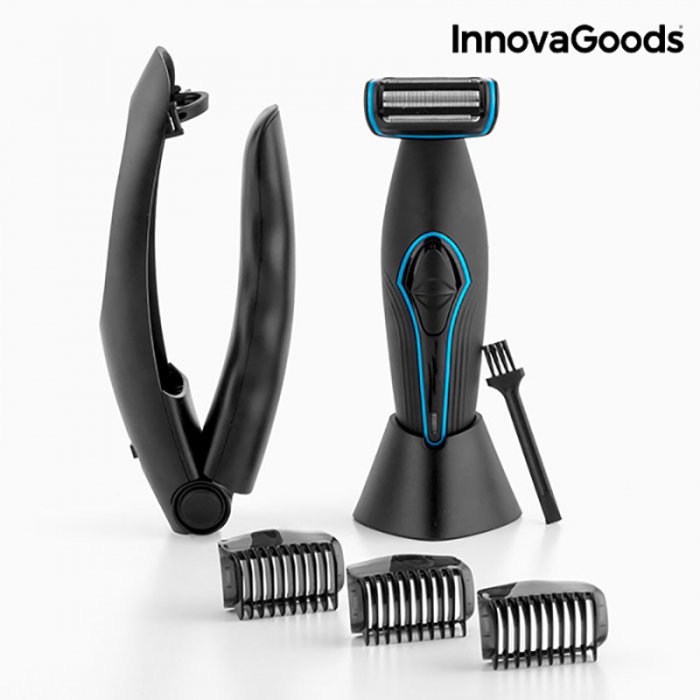 Body Trimmer epilator masculin cu maner lung [7]