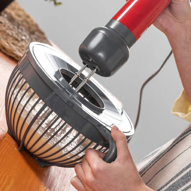 Bol cu Capac pentru Mixer Gri [2]
