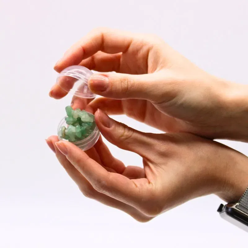 Bomba de baie cu uleiuri esentiale si bratara cu aventurin verde [4]