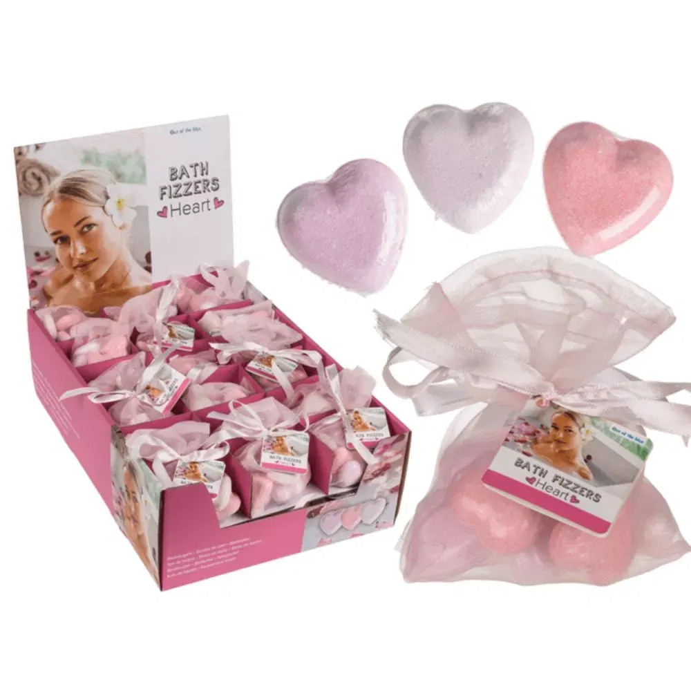 Bombe de baie inimioare efervescente Fizzy Hearts [4]