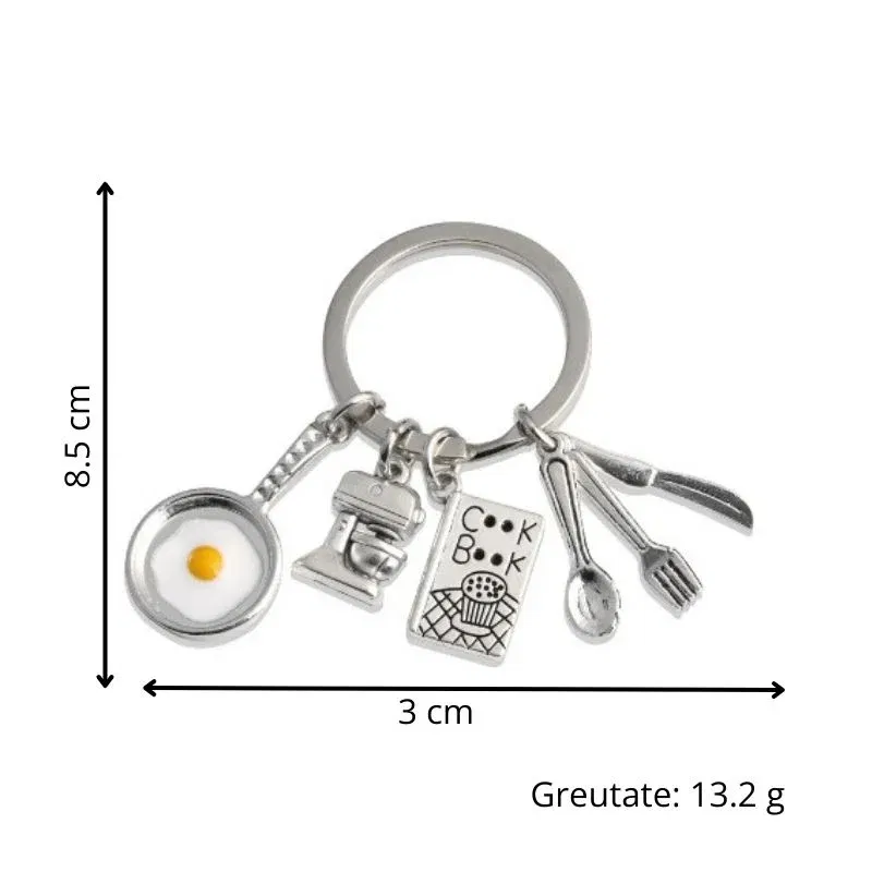 Breloc bucatar, Chef la cheie [6]