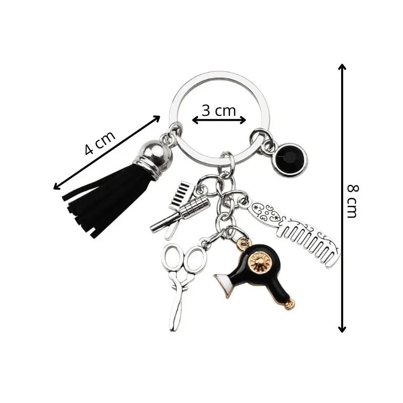 Breloc hairstylist, Stil la purtator [6]