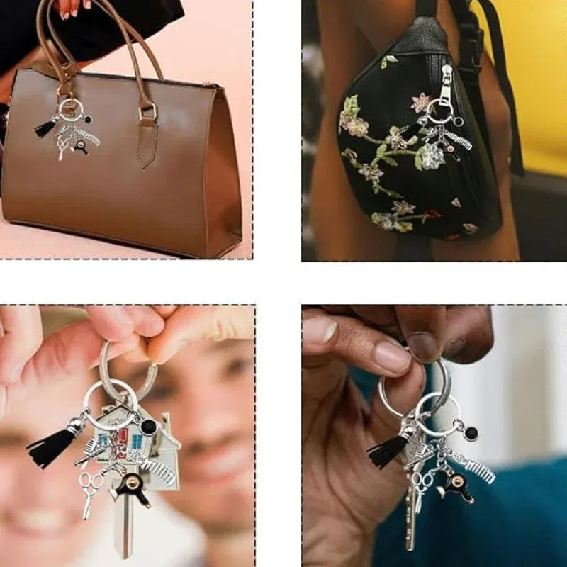 Breloc hairstylist, Stil la purtator [3]