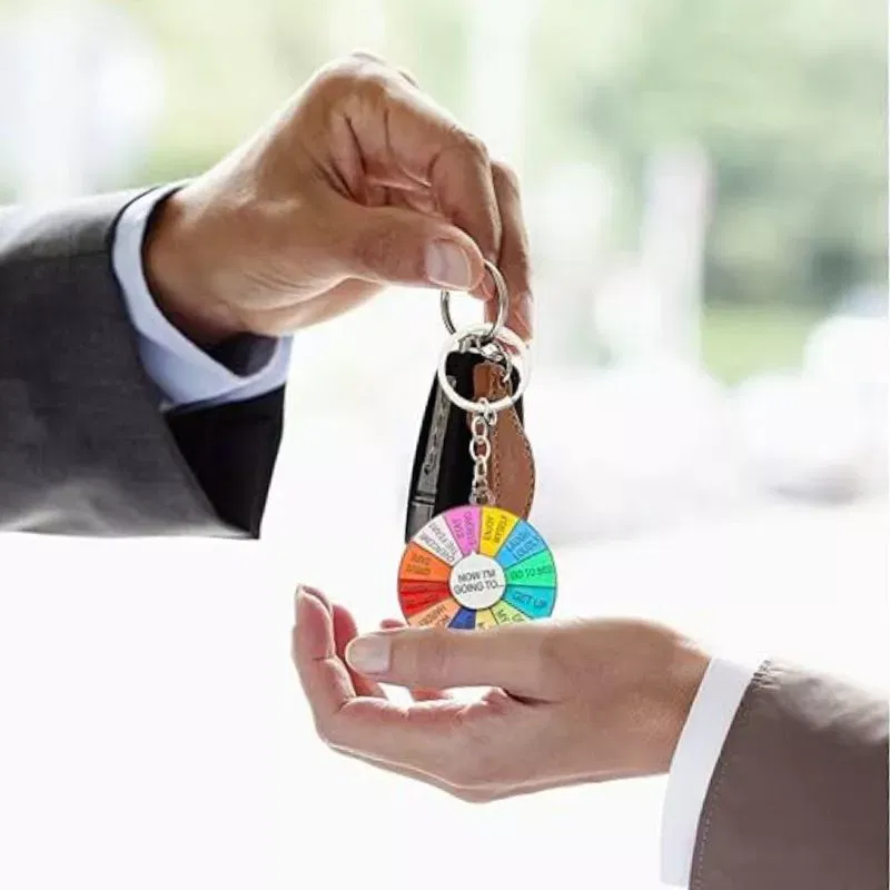 Breloc spinner amuzant Now I'm going to [6]