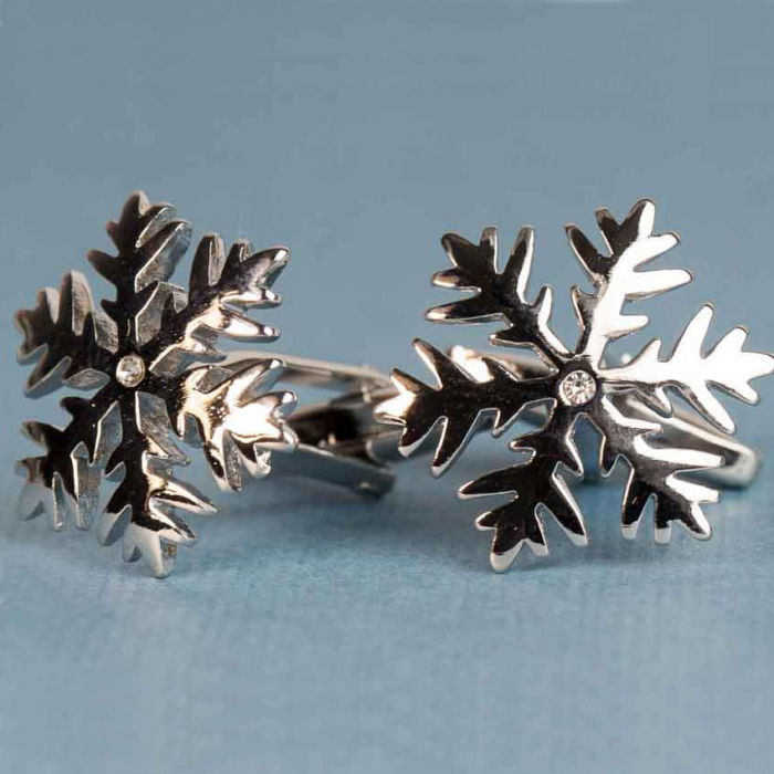 Butoni camasa Fulgi de nea [1]