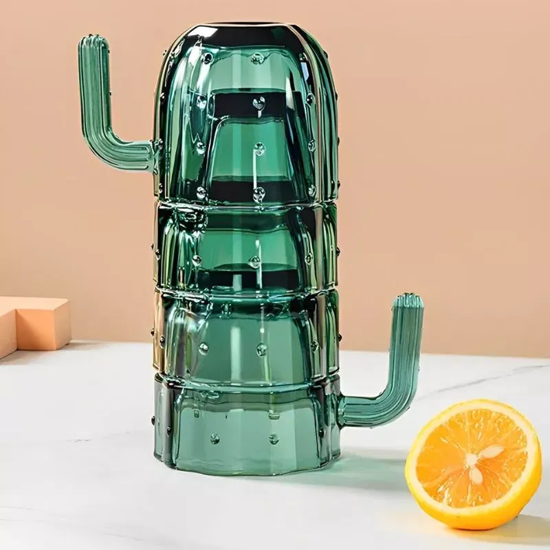Cactus Cups set de 4 cani si pahare stivuibile [1]