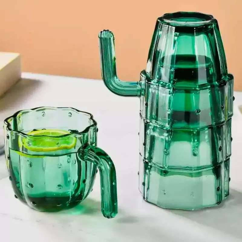 Cactus Cups set de 4 cani si pahare stivuibile [2]