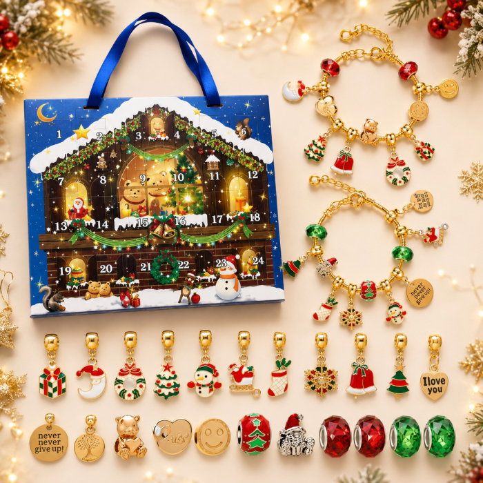 Calendar Advent pentru fete Happy Christmas [1]