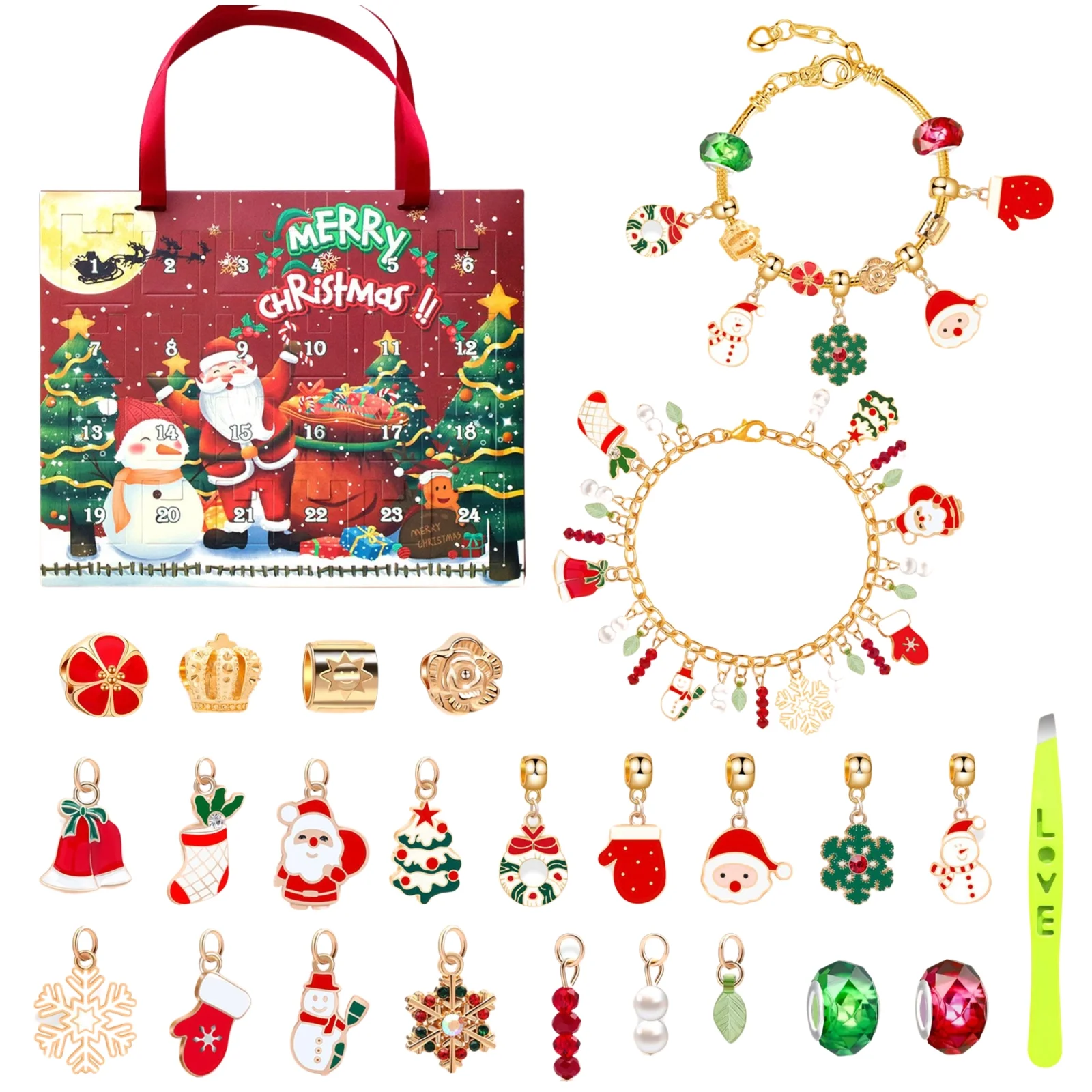 Calendar Advent pentru fete Merry Christmas [1]