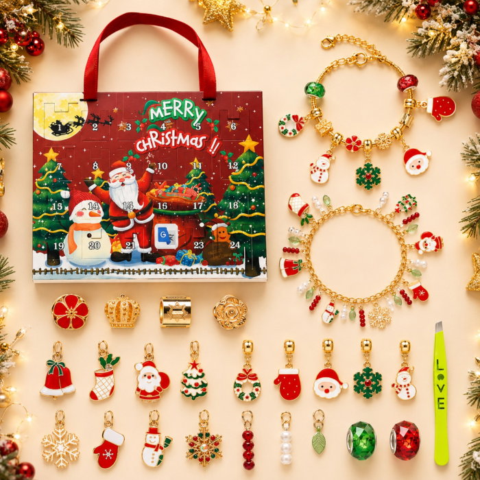 Calendar Advent pentru fete Merry Christmas [1]