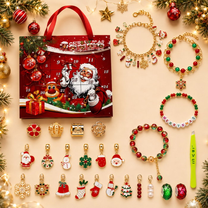Calendar Advent pentru fete Santa Claus [1]