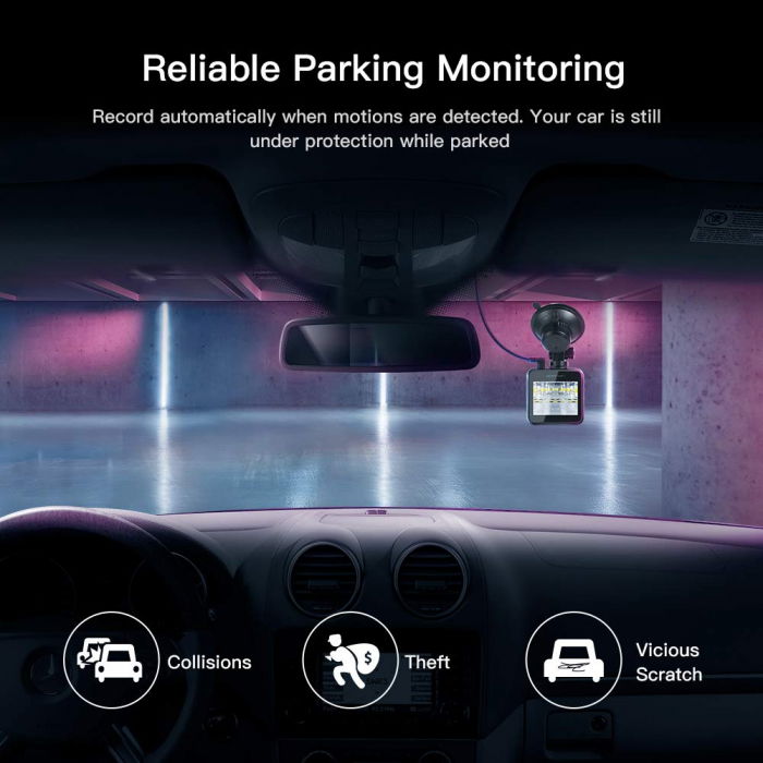 Camera auto DVR Apeman C420, Full HD, G-Sensor, Mod parcare, Filmare in bucla [6]