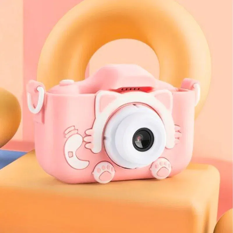 Camera foto pentru copii Smart Fun Roz, 96 MP, Ecran 2.0 inch, 64 GB SD, 1080P HD [4]