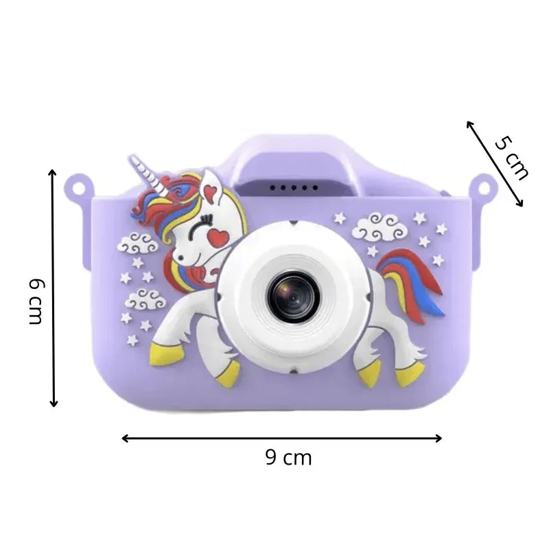 Camera foto pentru copii Smart Fun Unicorn, 96 MP, Ecran 2.0 inch, 64 GB SD, 1080P HD [5]