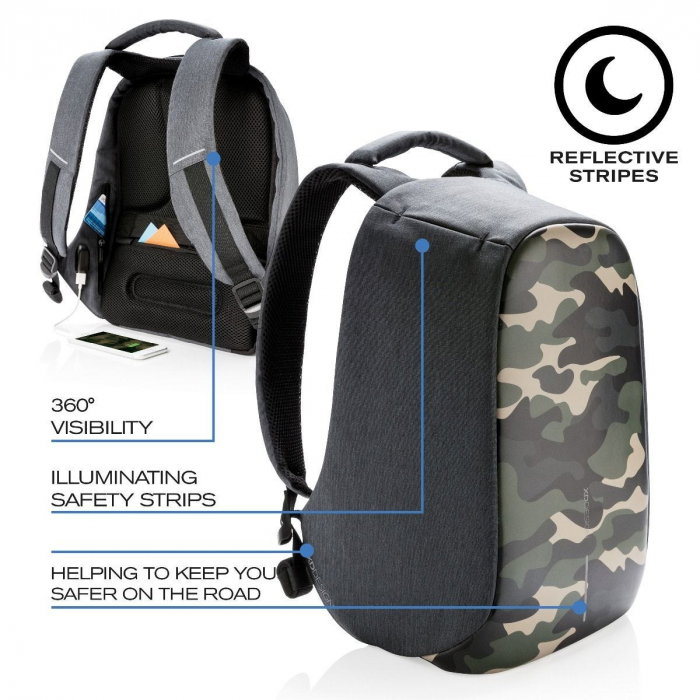 Camouflage Rucsac Bobby antifurt [19]