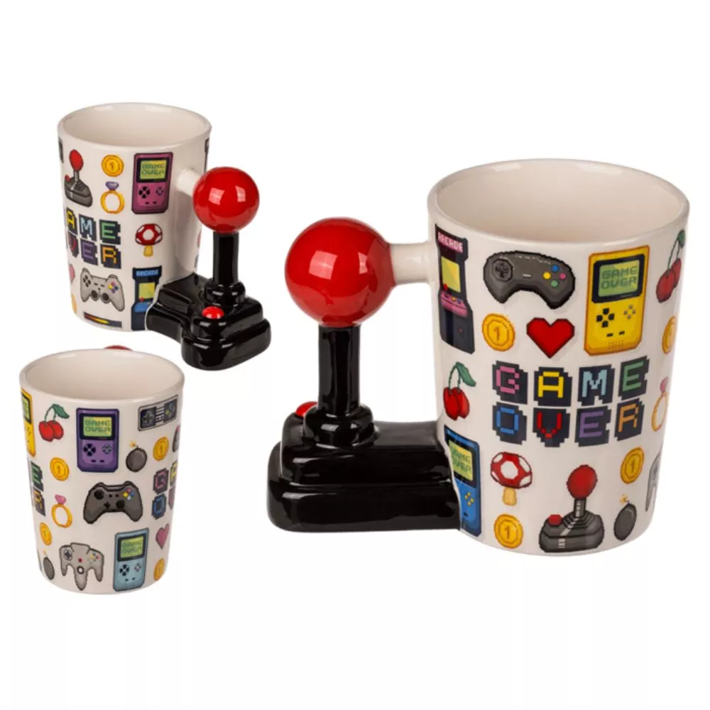 Cana amuzanta cu joystick Game Over [6]