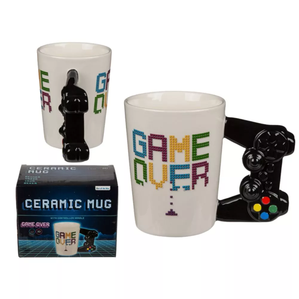 Cana amuzanta Game Over cu toarta consola [5]