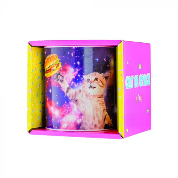 Cana amuzanta Pisica in spatiu [4]