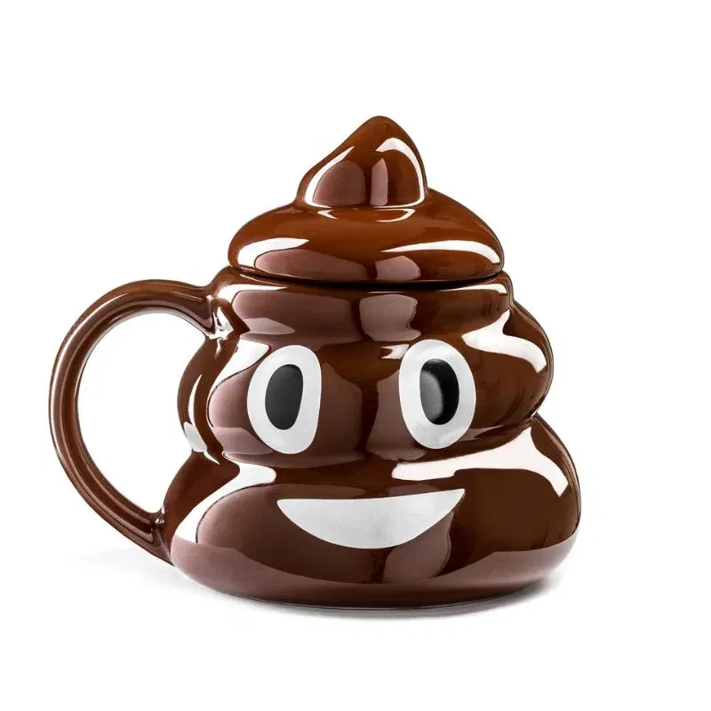 Cana amuzanta Poop Emoji [3]