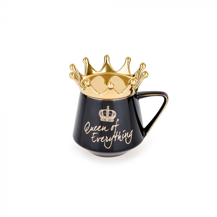 Cana cadou cu Coroana Queen of everything [6]