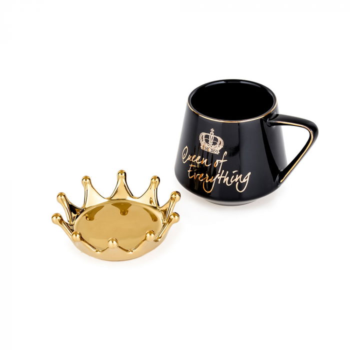 Cana cadou cu Coroana Queen of everything [5]