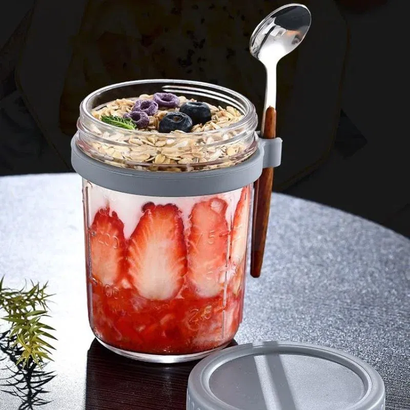 Cana pentru mic dejun cu capac si lingurita [2]