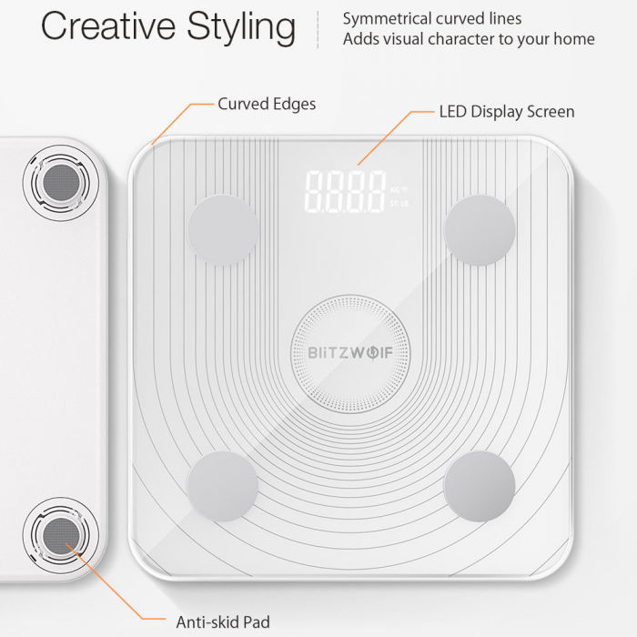 Cantar corporal Smart BlitzWolf Body Fat [6]