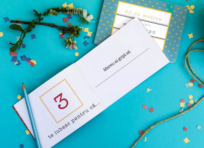 Carte cadou Iubit 50 Motive pentru care te iubesc [3]