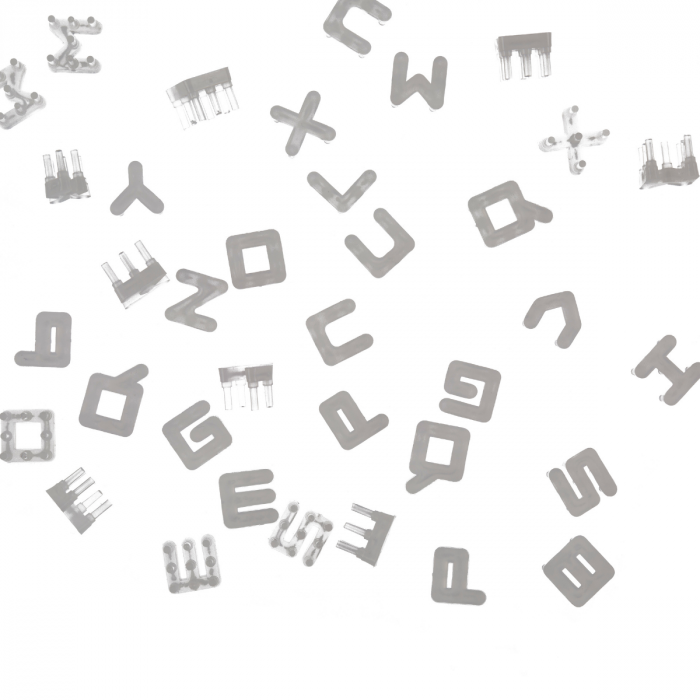 Caseta luminoasa cu litere, 21 x 29 cm [8]