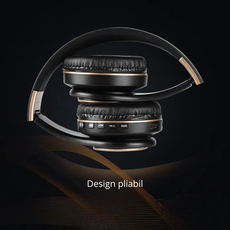 Casti Wireless Bluetooth T8 Stereo cu Microfon si Bass [13]