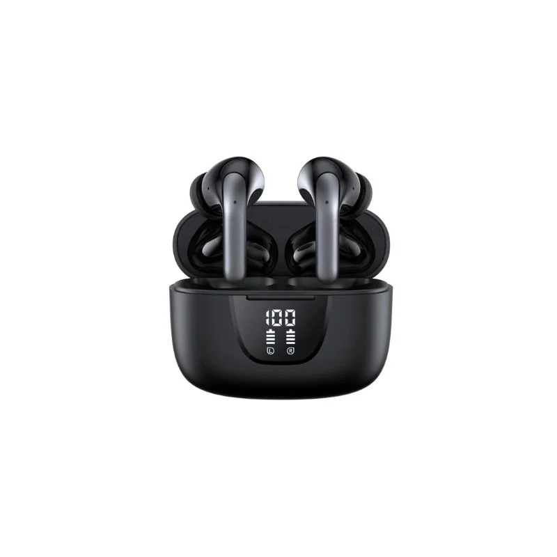 Casti wireless in-ear cu afisaj LED, S42 [4]